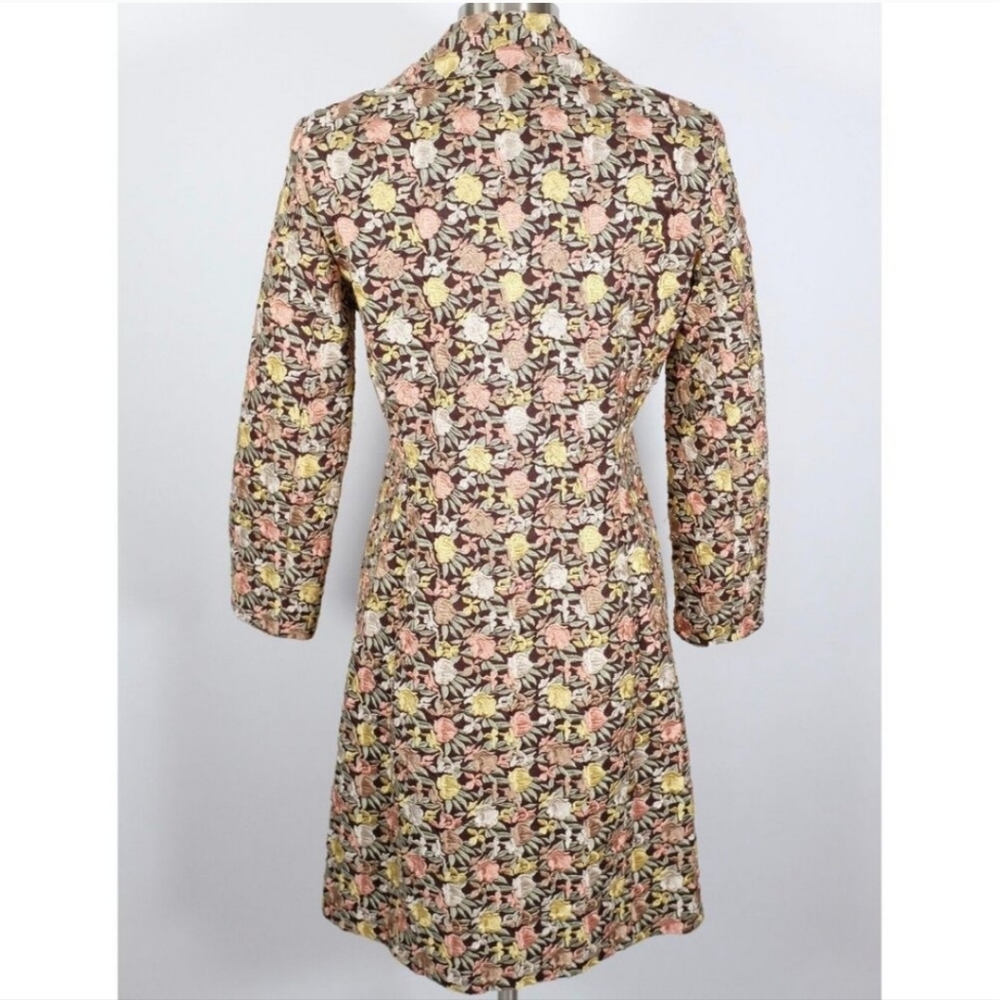 JOHNNY WAS BlYA Long Coat sz S Linen & Silk - Picture 4 of 9